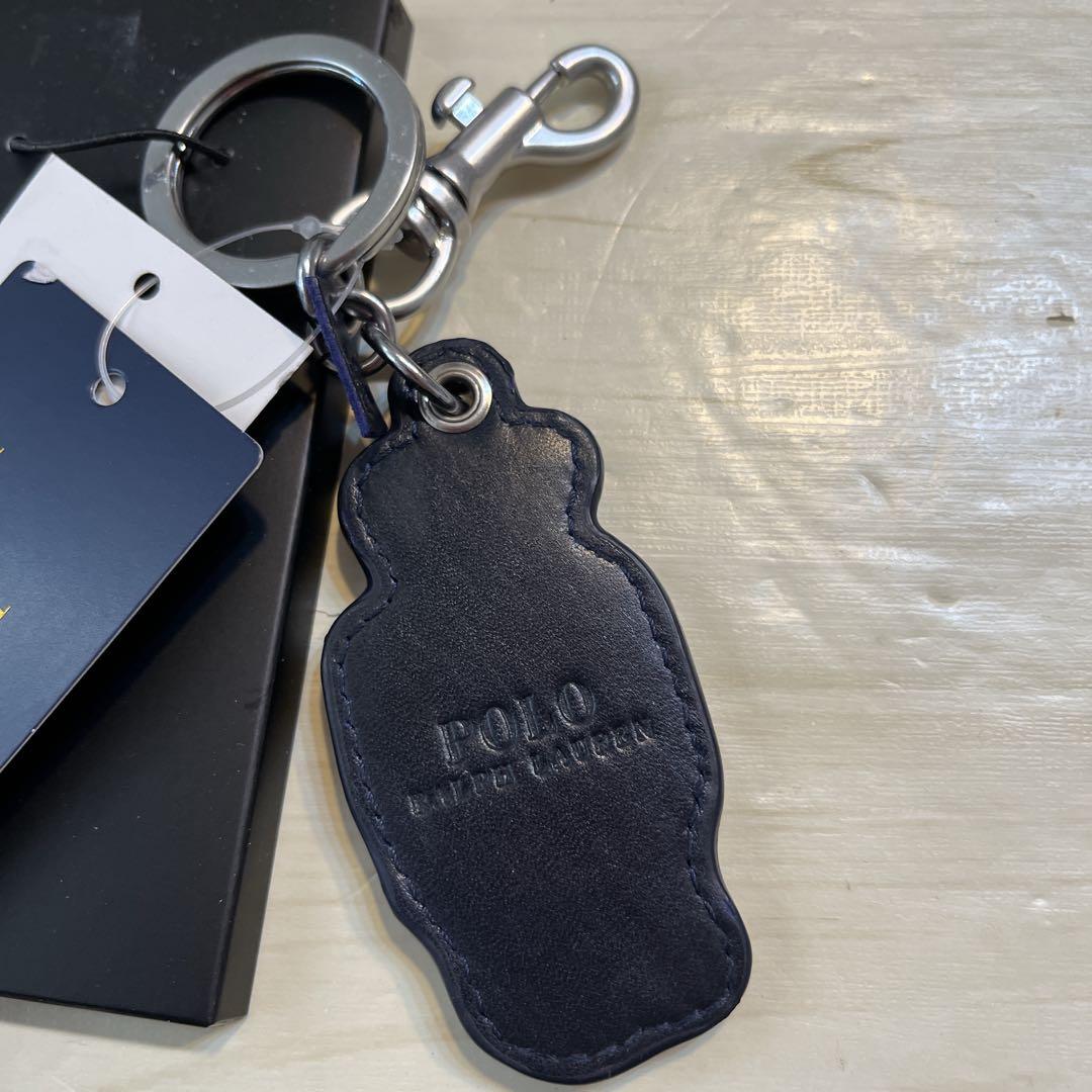 ポロラルフローレン バッグチャーム 新品 ポロベアー キーホルダー