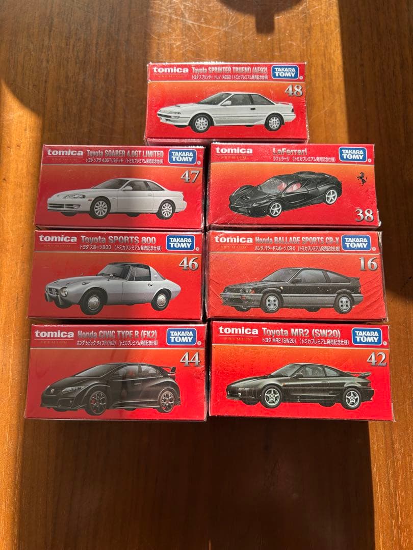 【新品】トミカ プレミアム 発売記念仕様 7個セット