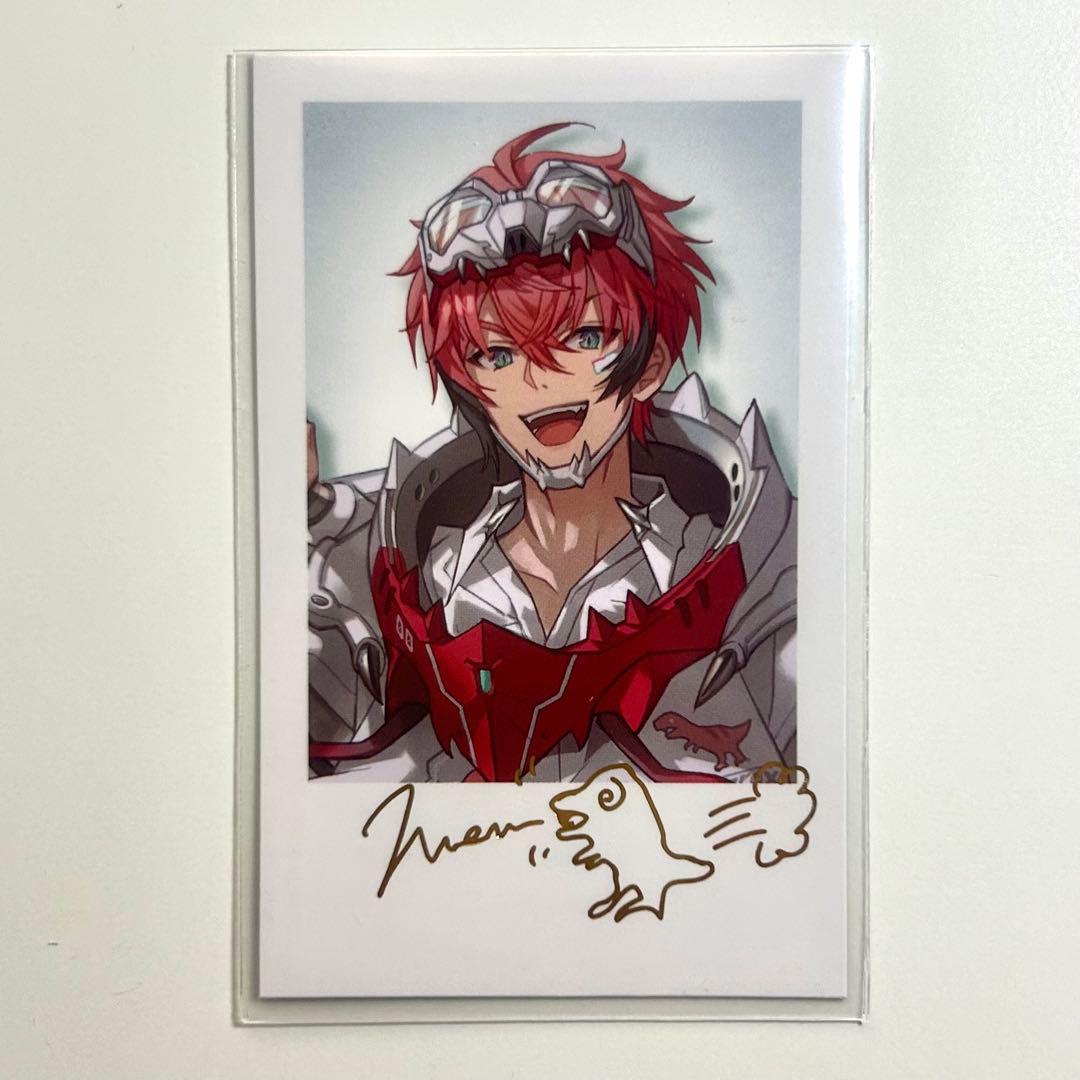 にじさんじ 赤城ウェン サイン付き チェキカード - メルカリ
