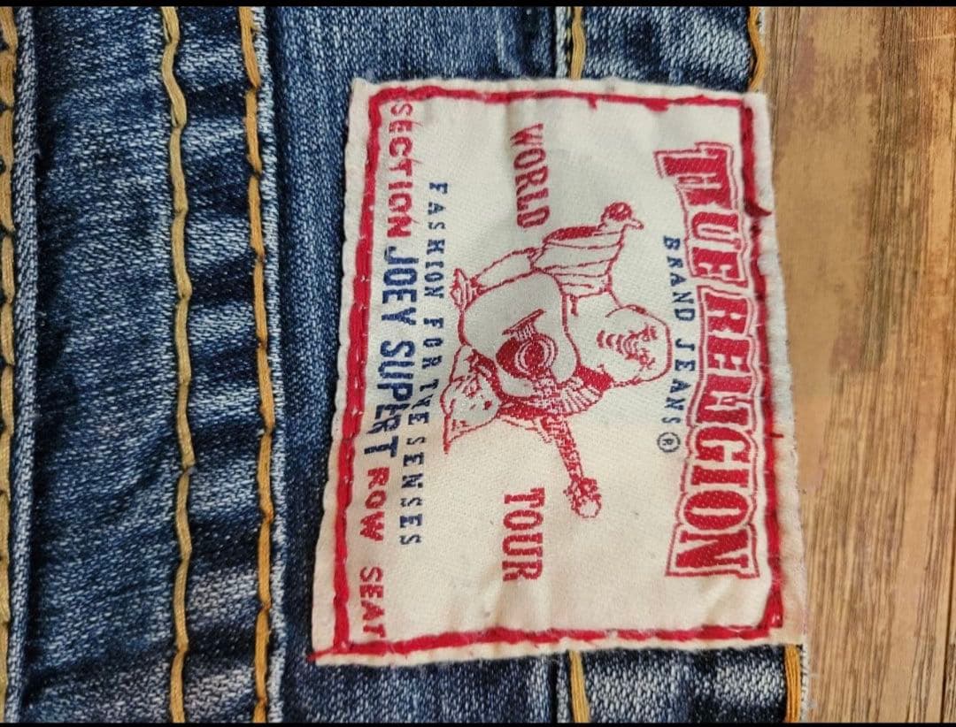 トゥルーレリジョンTrueReligionブーツカットベルボト厶フレアデニム26