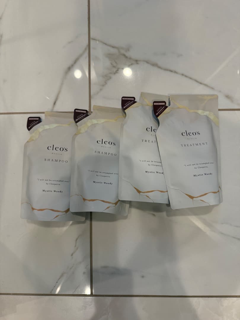 cleos シャンプー トリートメント 4個セット　クレオズボーテ