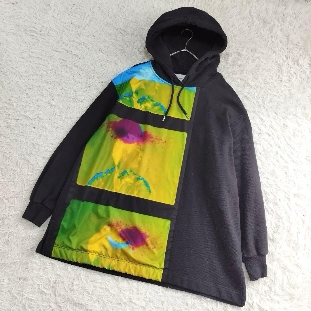 18036✨ドリスヴァンノッテン 21SS LEN LYE グラフィックパーカー