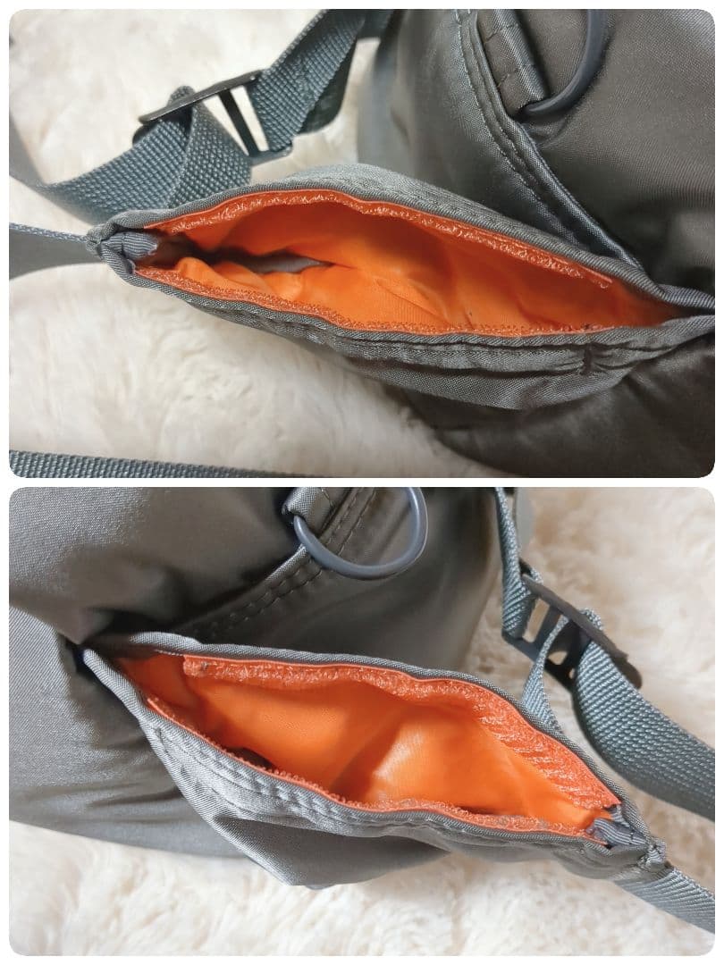 希少ほぼ未使用品！PORTER TANKER ウエストバッグ グレー 廃盤品