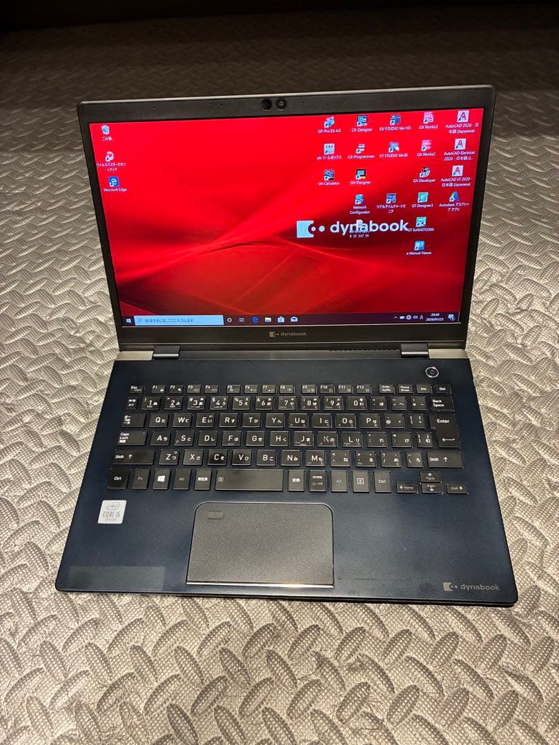 dynabook G83FP AutoCAD PLCソフト