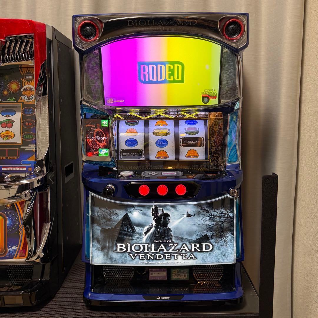 パチスロ 実機 バイオハザード ヴェンデッタ スマスロ 美品 最安値