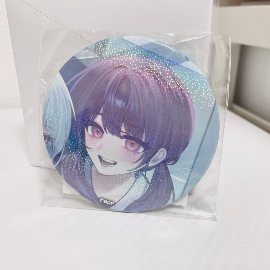 バンドリ 10th 缶バッジくじ ビッグホログラム缶バッジ 二葉つくし