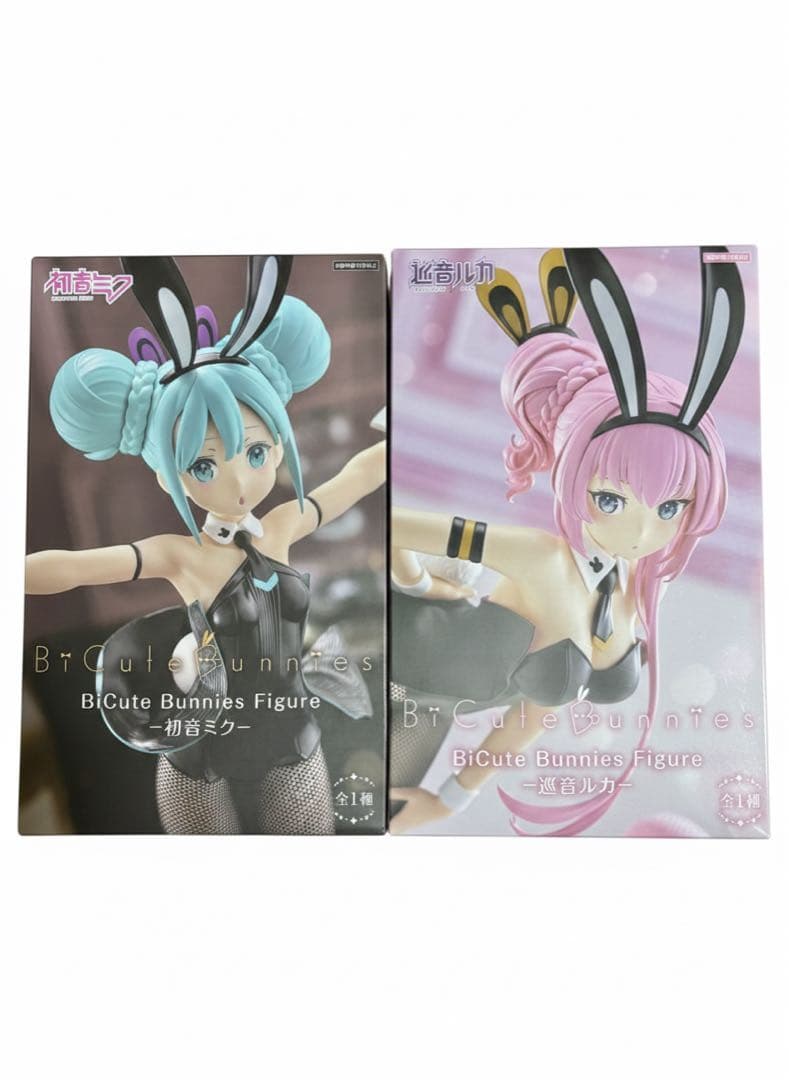 初音ミク 巡音ルカ フィギュア BiCute Bunnies Figure - メルカリ