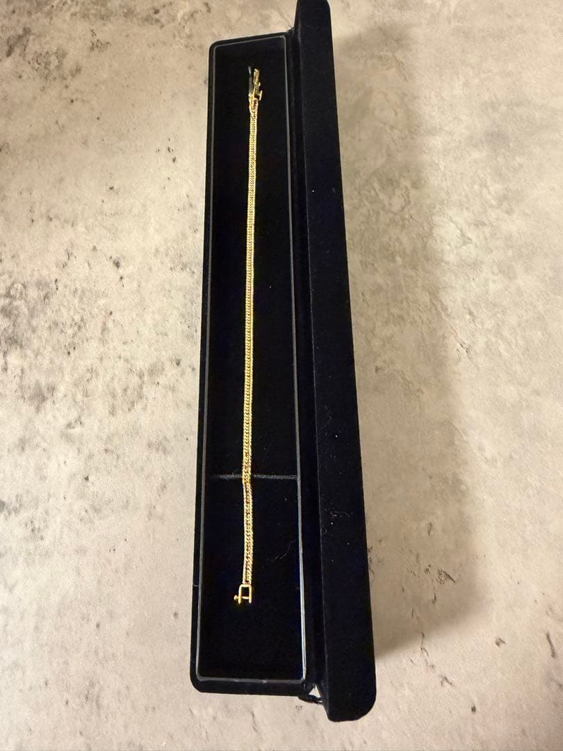 18K 8面ダブル17cm 5g‼️ 超美品‼️やはり6面と比べて8面は輝きが違う！ imgrc0132364992.jpg