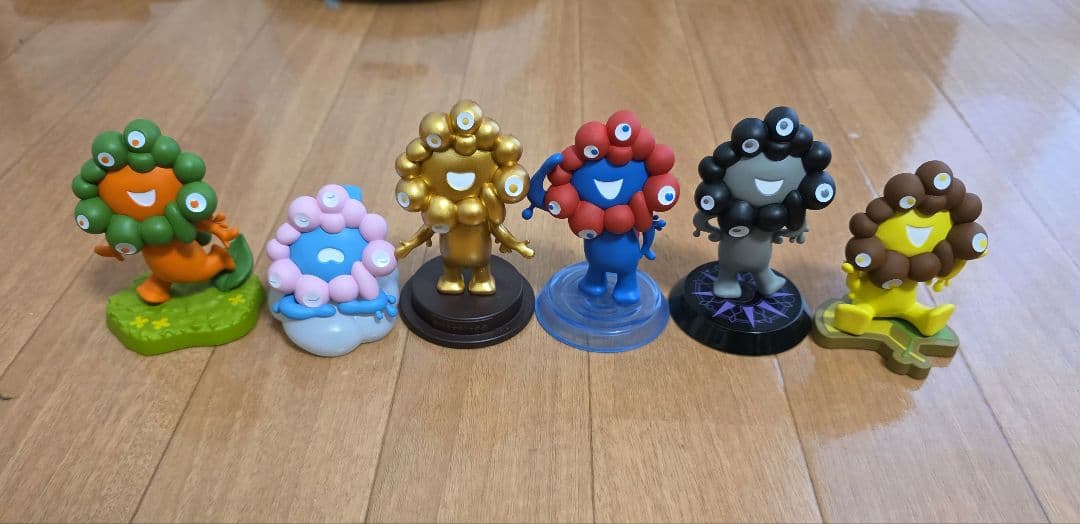 【美品】ミャクミャクフィギュアコレクション　6体コンプリートセット