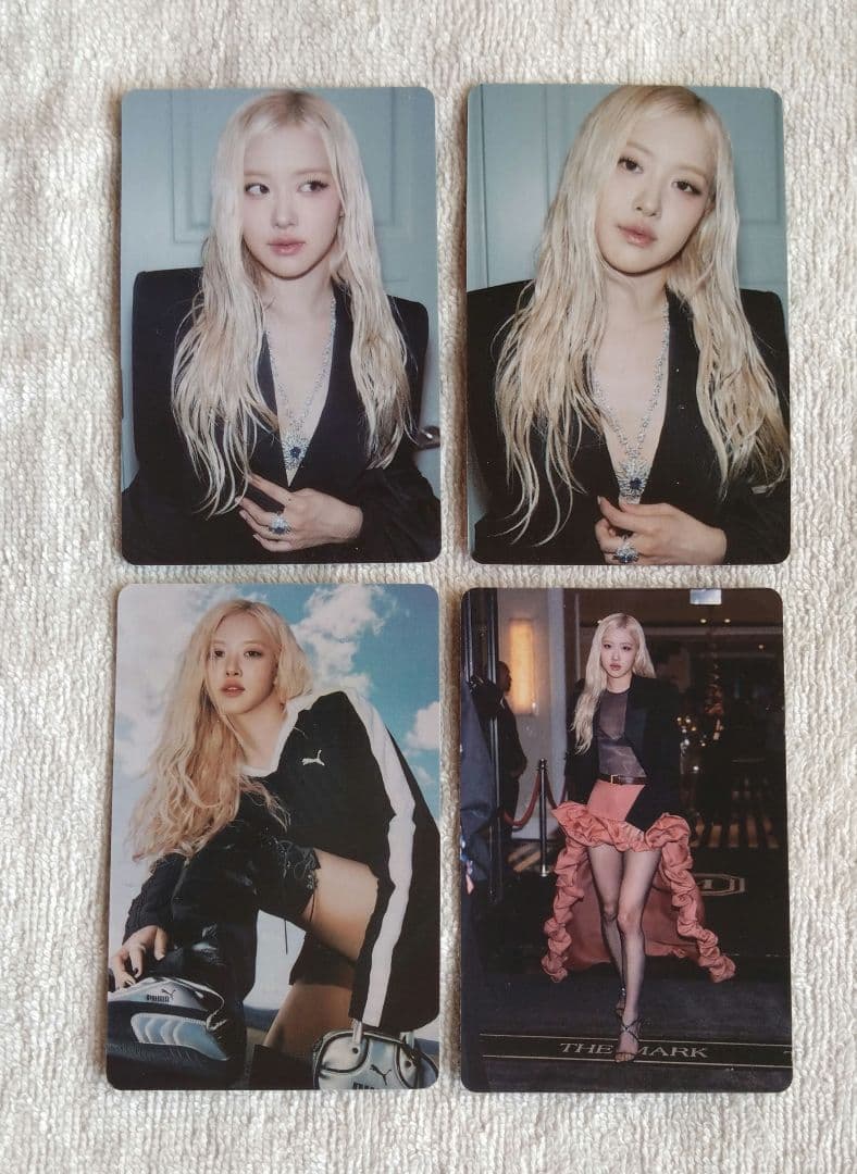 BLACKPINK ロゼ ROSE トレカ 韓国限定 4枚セット No.229 - メルカリ
