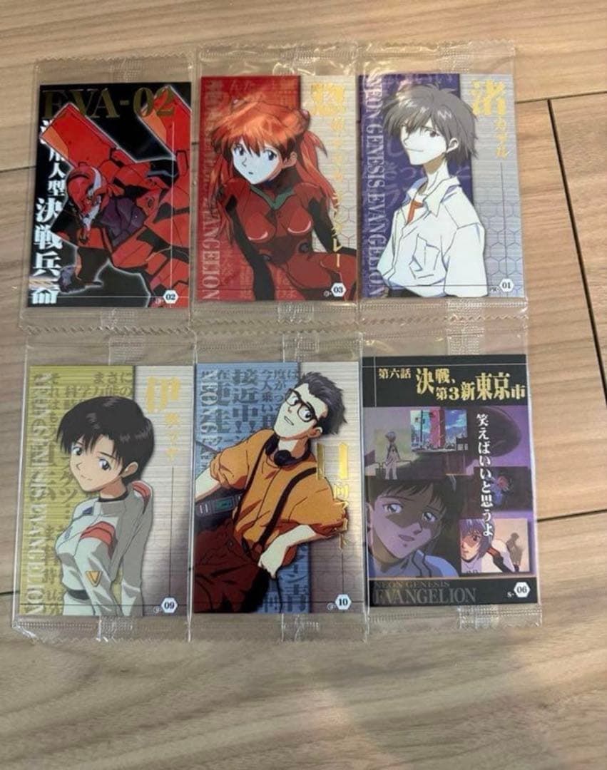 新品未使用 エヴァンゲリオン ウエハースカード 12枚 トレーディング