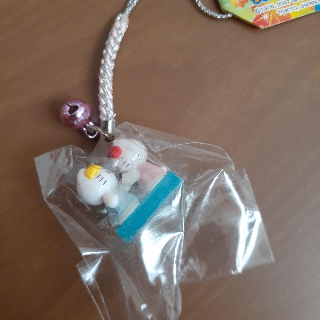 ハローキティ 根付け 乙女の像 十和田湖 青森限定 ご当地キティ