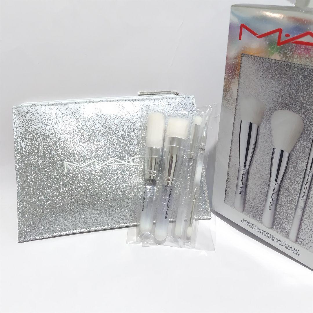 MAC新品ブラシ オブ スノー エッセンシャル ブラシ キット - メルカリ