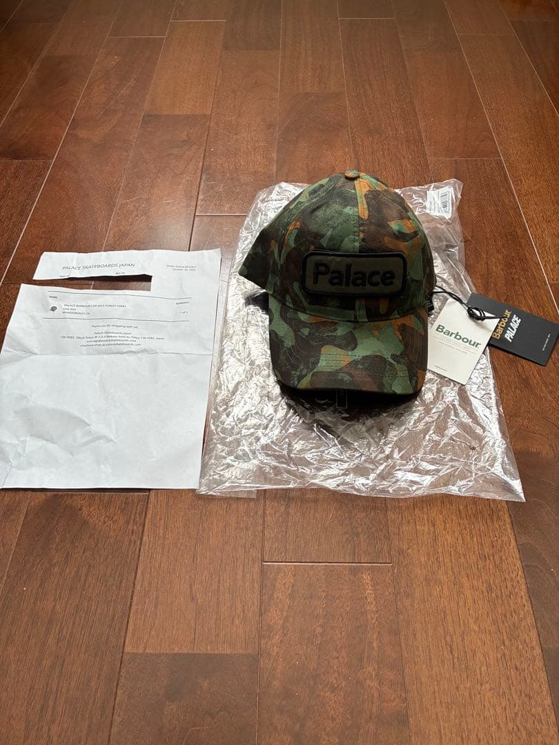 帽子 PALACE Barbour Cap \