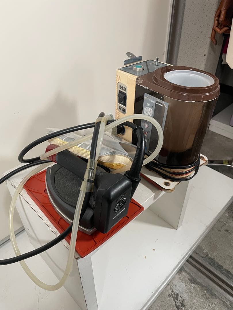 ナオモト 工業用スチームアイロン 温度調整可能