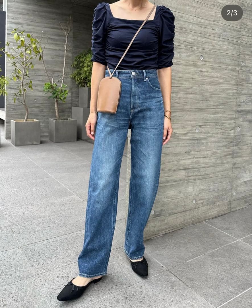 【美品】yanuk LEA PREMIUM2 デニム ヤヌーク