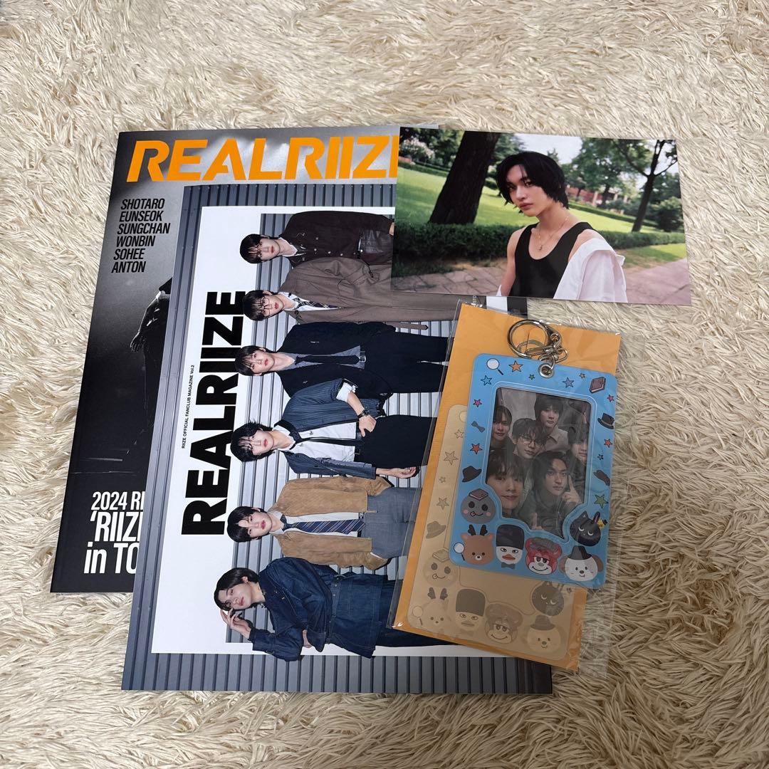 RIIZE ファンミ 特典 トレカケース 会報誌 ウォンビン ポストカード