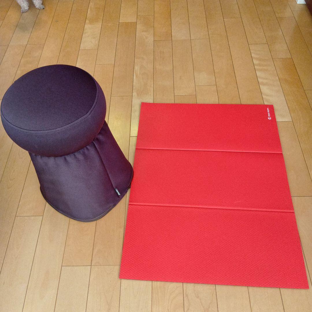 エクササイズマットとバランスシェイプ エクササイズマットストレート（ショート）
