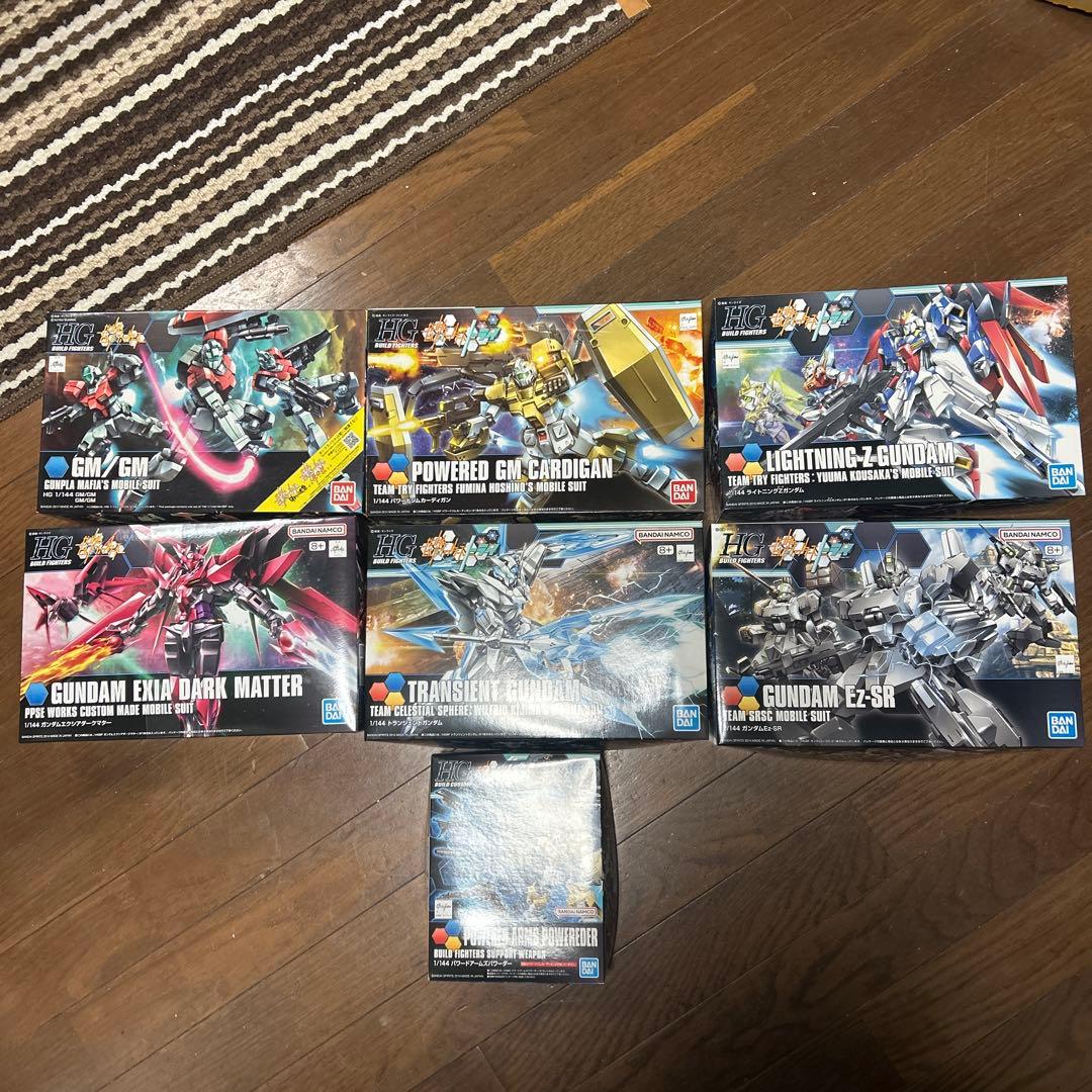 HG BUILD FIGHTERS ガンプラ 7個セット