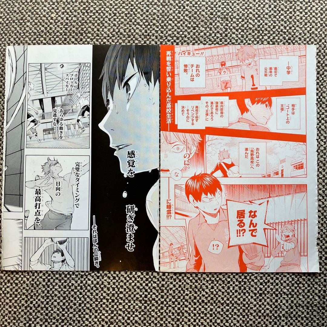 再！最終値下げ◎【週刊少年ジャンプ】ハイキュー！！ カラーページ