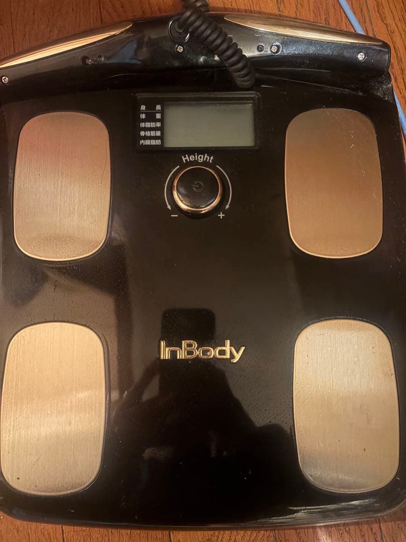InBody 体脂肪計・体組成計 黒 楽天市場】[最大500円OFF☆新生活フェア] 【1年保証】体重計 シンプル