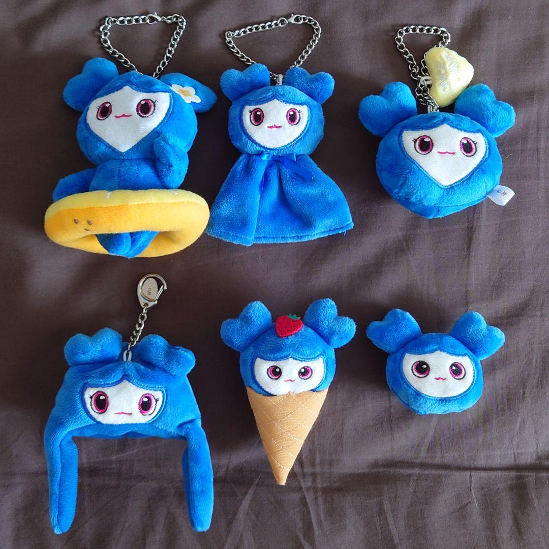 TWICE ツウィ ツブリー 6点 アイスぬいぐるみバッジ ONCE DAY 等