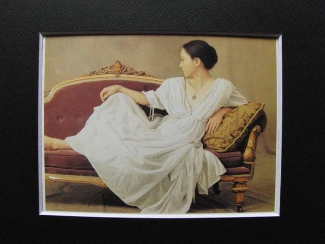 森本草介、POSE、希少な画集より、新品高級額・額装付