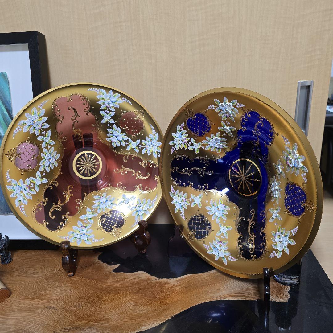 ベネチアン ムラーノガラス Murano（ムラーノ） ベネチアンガラスベース・グラス・トレイ各種