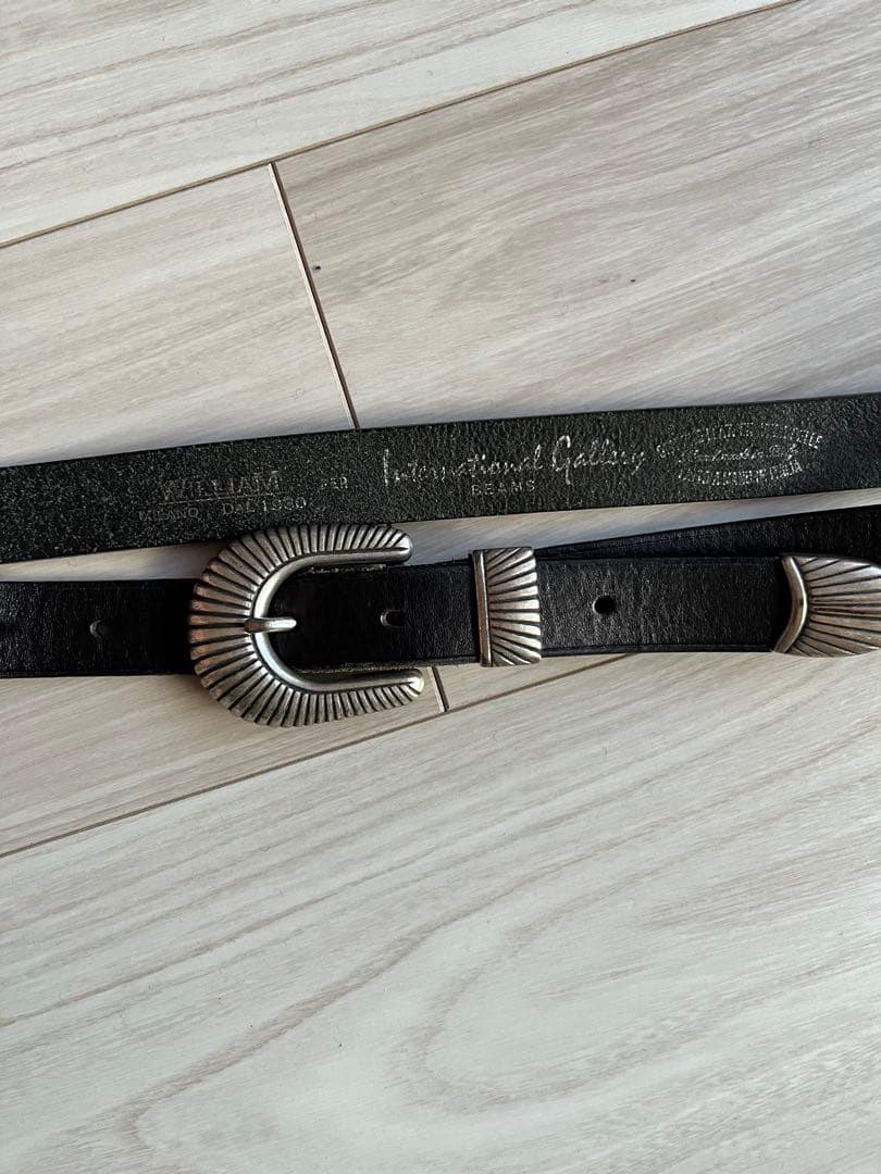 beams william コラボ　ウエスタンベルト メンズ オススメBELT WILLIAM編｜ビームス 二子玉川｜BEAMS