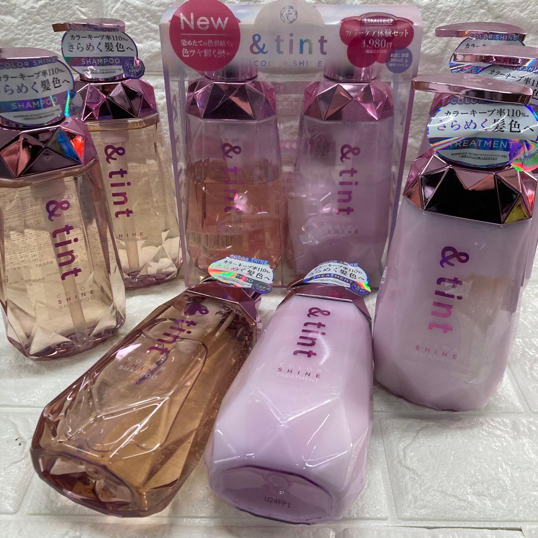 &tint アンドティント カラーシャイン シャンプー&トリートメント