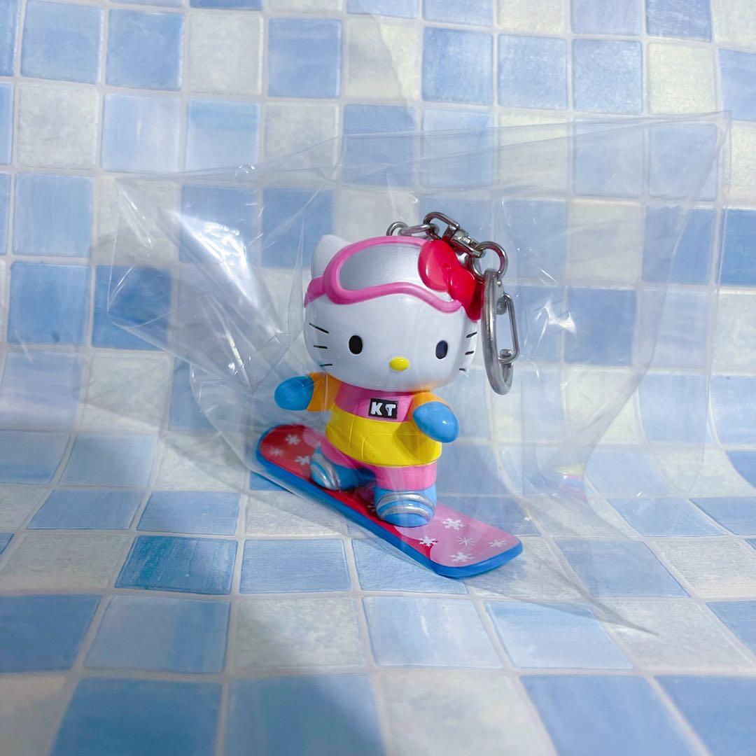 ハローキティ スノーボード キーホルダー