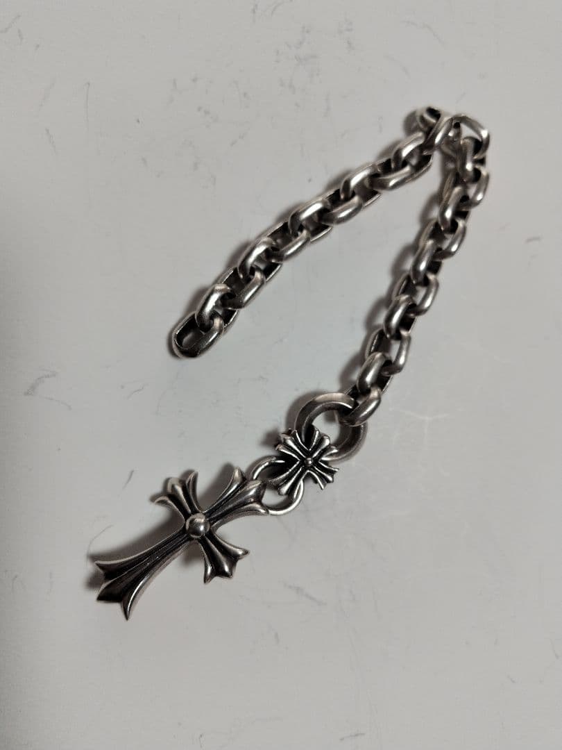 シルバー925 クロスモチーフ チェーンブレスレット Binich（ビニッチ） ブレスレット メンズ シルバー925 クロス 十字架