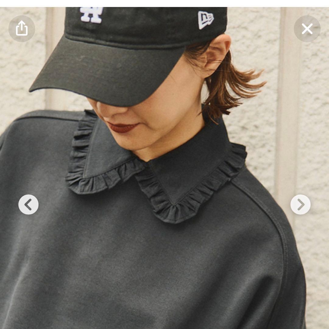 《美品》フリルカラーブラウス/spick&span