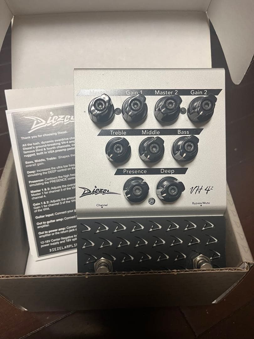 diezel VH4.2ペダル Amazon | Diezel ディーゼル VH4-2 PEDAL オーバードライブ