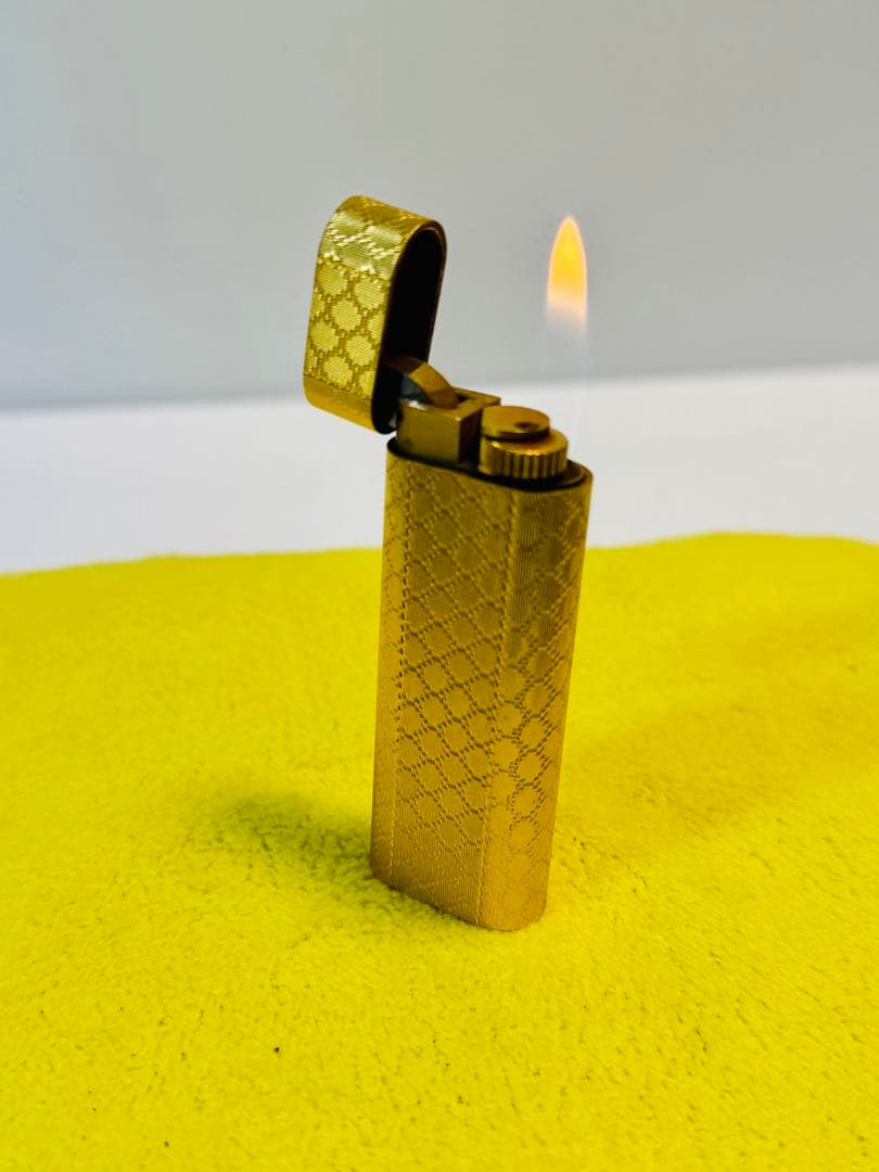 カルチェガスライター　ゴールド