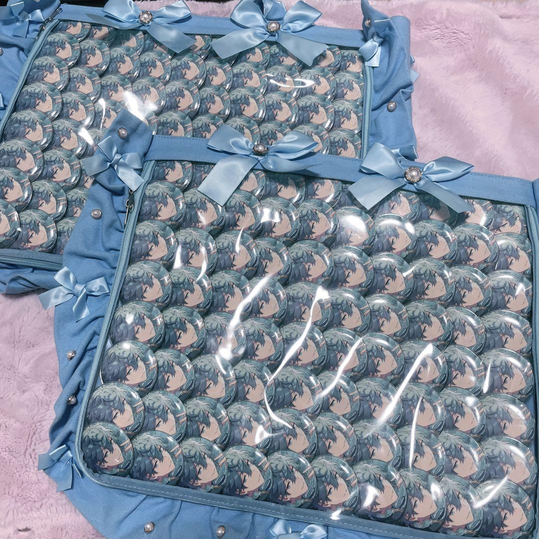 瀬名泉 フィーチャー 缶バッジ(160点)+水色痛バ2点 あんスタ 瀬名泉 返礼祭 とるパカ 水色 痛バ - メルカリ