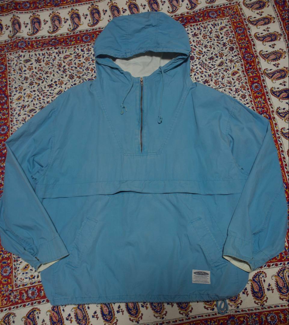 レア！90's OLD GAP コットンアノラックパーカー　水色