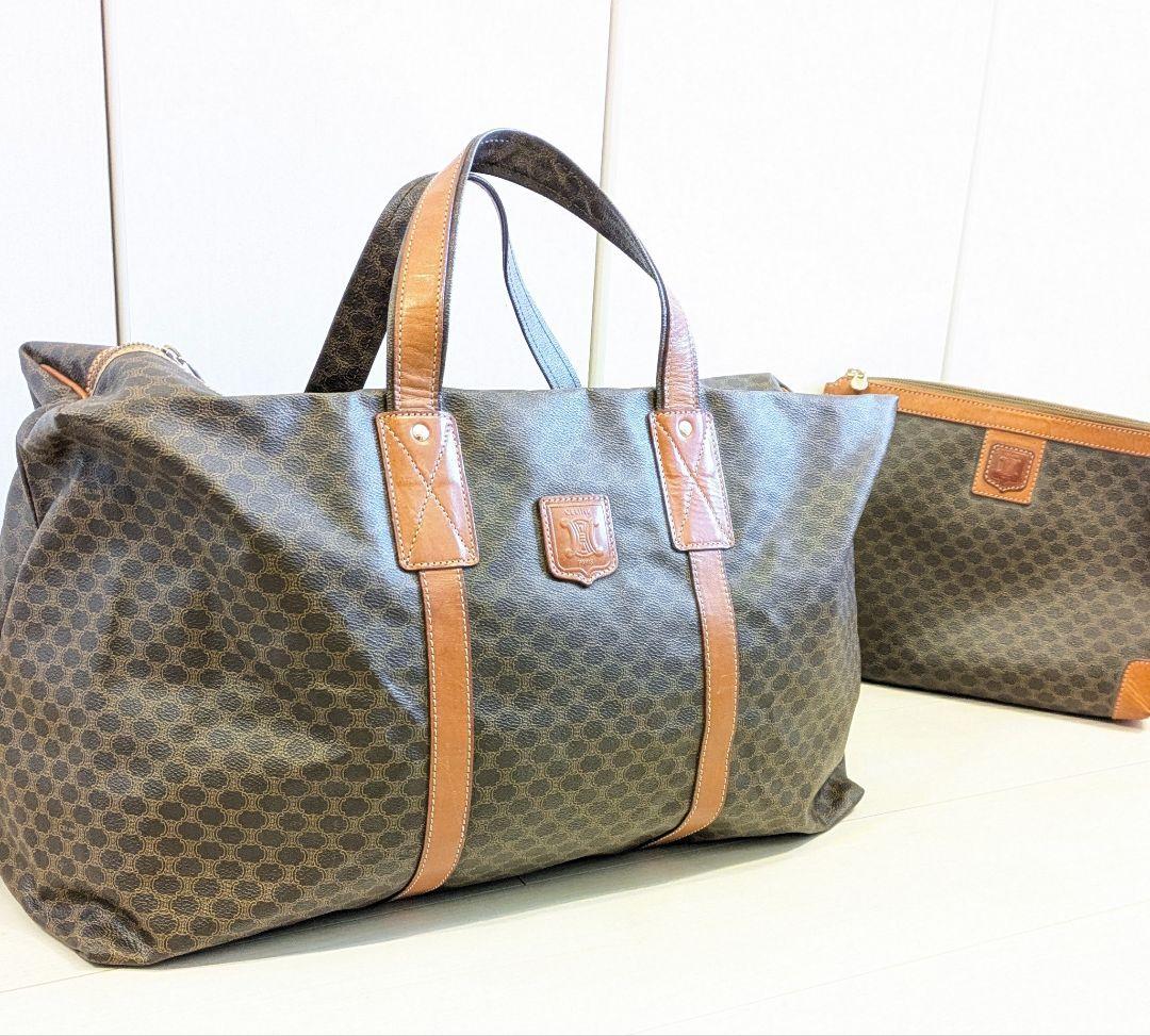 【おまけ付】セリーヌ　ボストンバッグ　オールドセリーヌ　トラベルバッグ