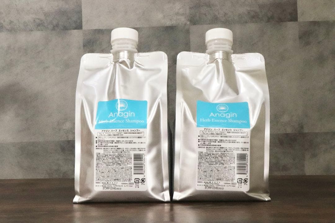 正規品 アナジンハーブエッセンスシャンプー1000ml×2