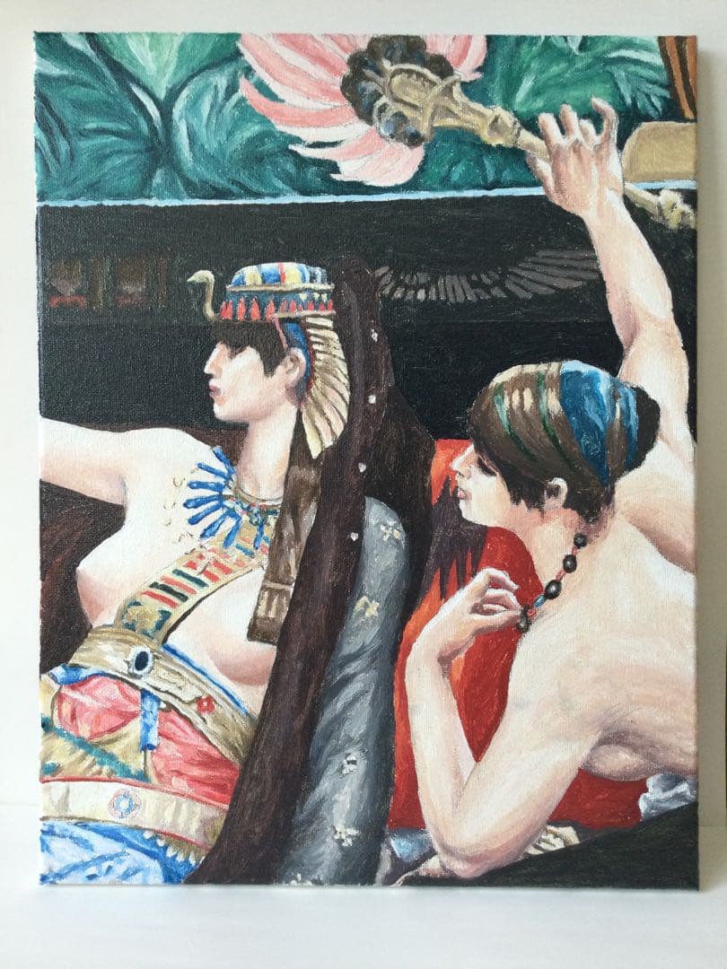 クレオパトラ(油絵)