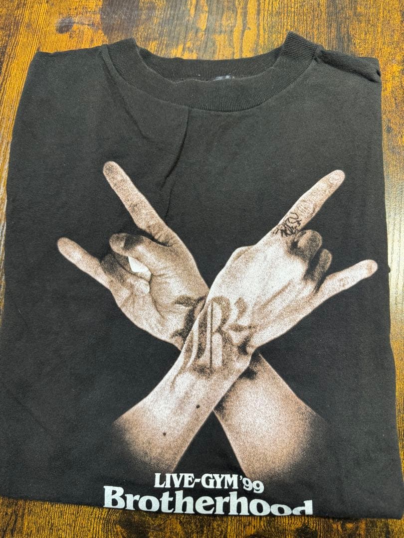 当時物 b'z Brotherhood Tシャツ 99年 ブラザーフッド