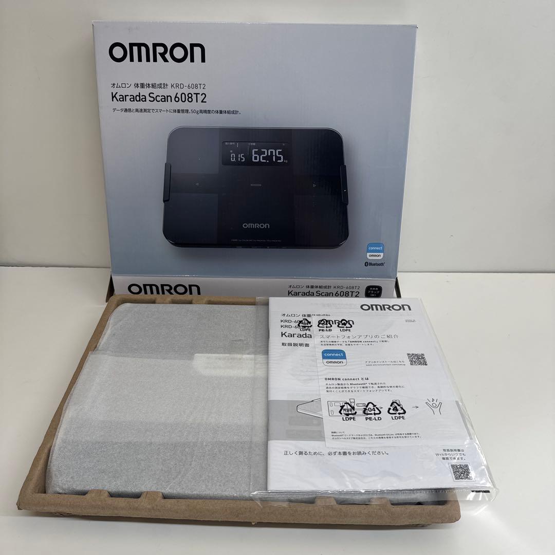 オムロン KRD-608T2-BK 体重体組成計　新品未開封