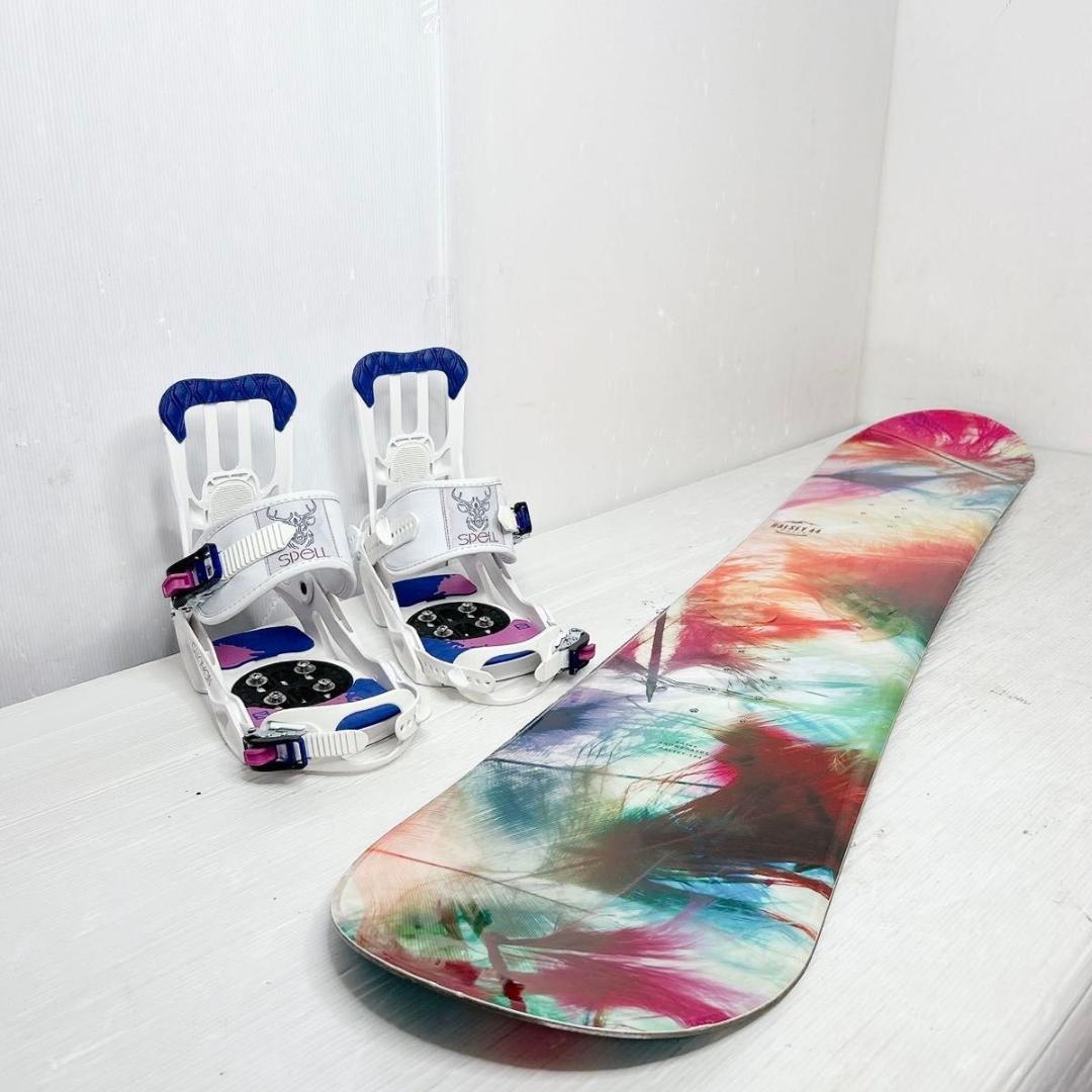 サロモン halsey 44 spell スノーボード ビンディングセット - メルカリ