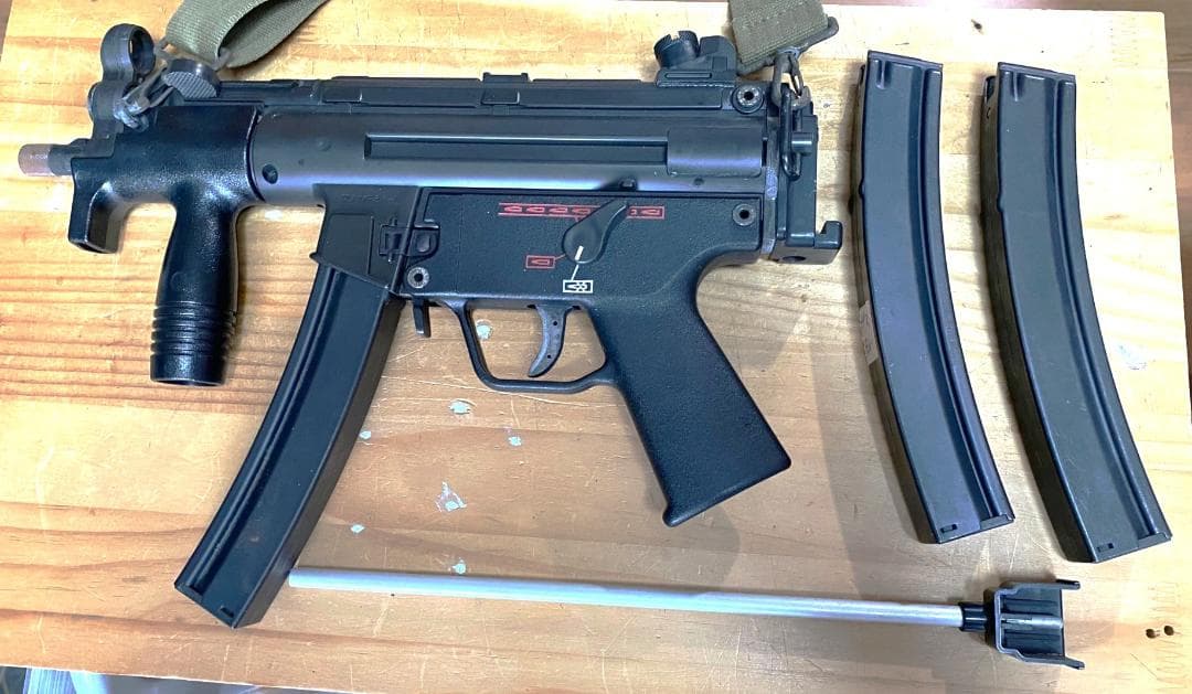 電動ガン　MGC　MP5K Yahoo!オークション -「mgc mp5k」の落札相場・落札価格