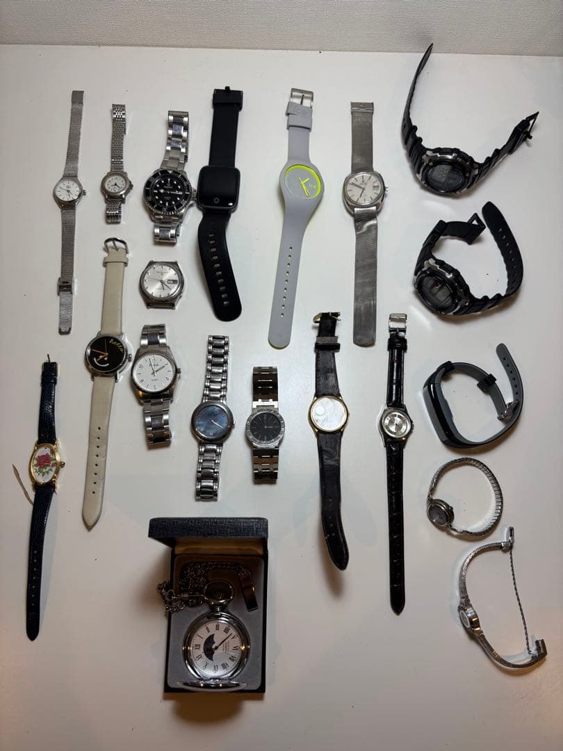 t*p様 時計まとめ セット 腕時計 懐中時計 スマートウォッチ 等 不動品 ジ