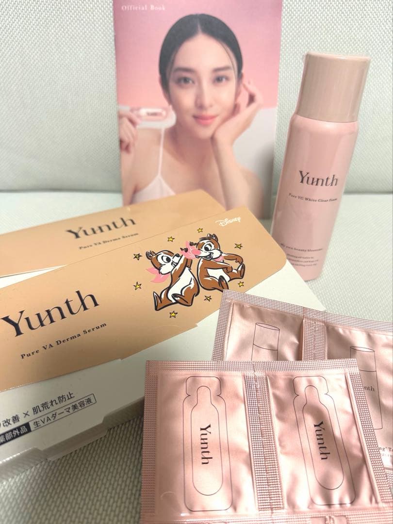 Yunth ユンス 薬用 生VAダーマ美容液2箱+クリアフォーム+サンプルセット