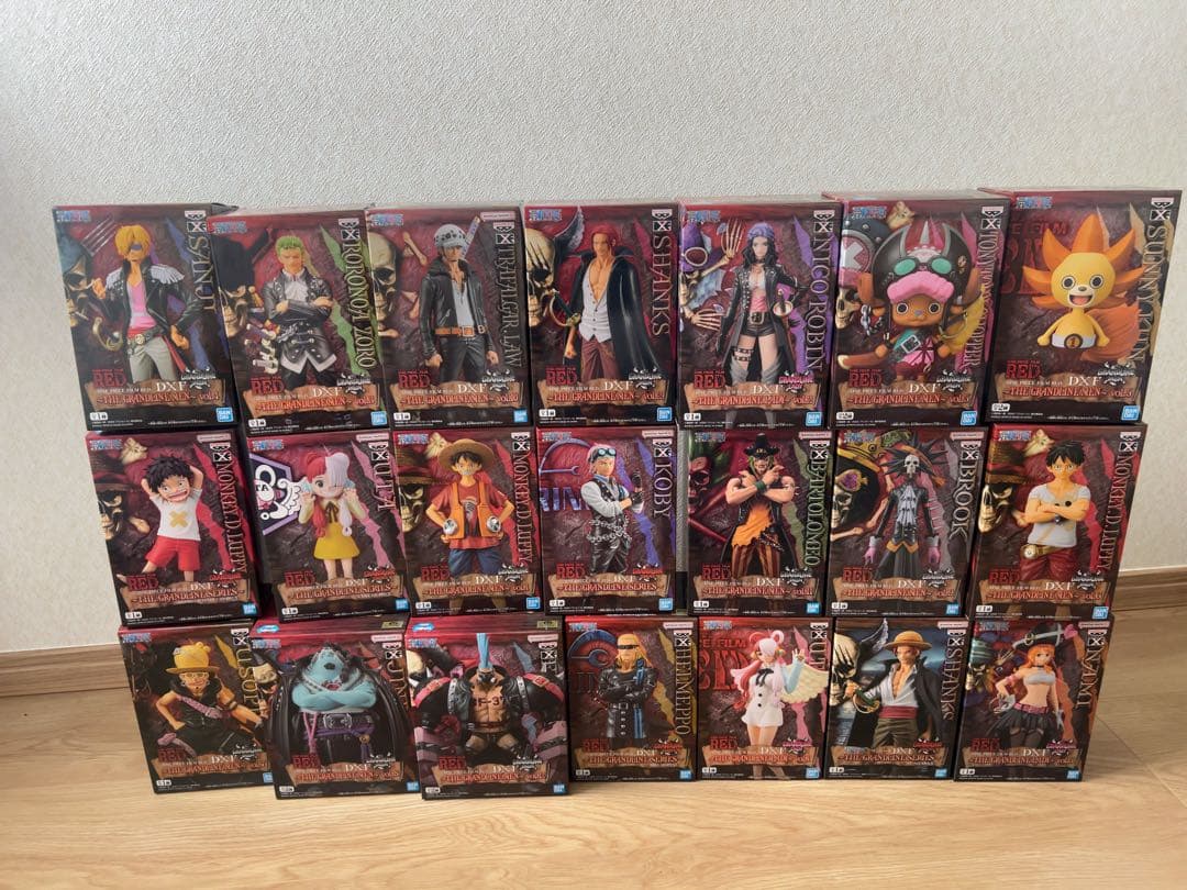 ワンピース　グラメン　RED プライズ　フィギュア