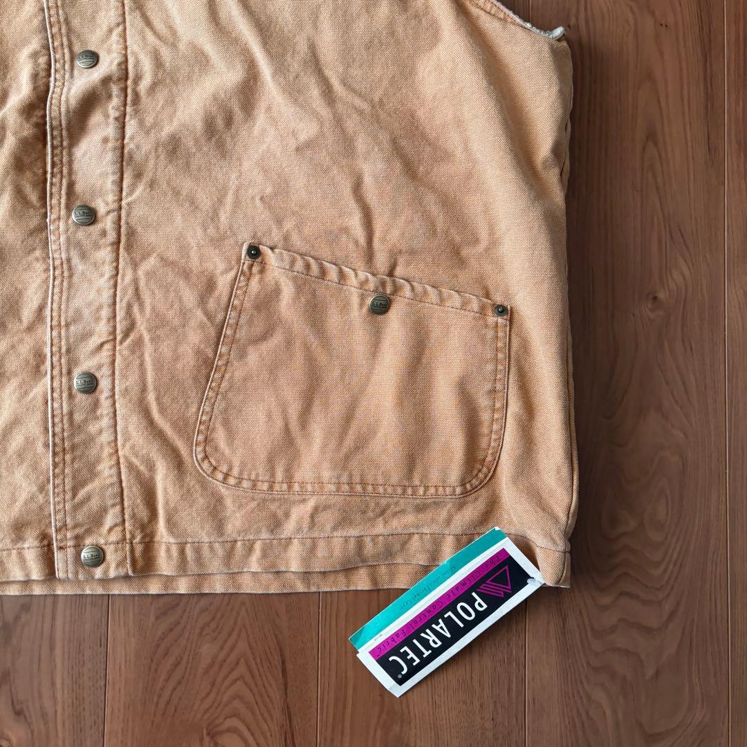 デッド ◎ L.L.BEAN 内ボア ダック ベスト USA製 XXL TALL