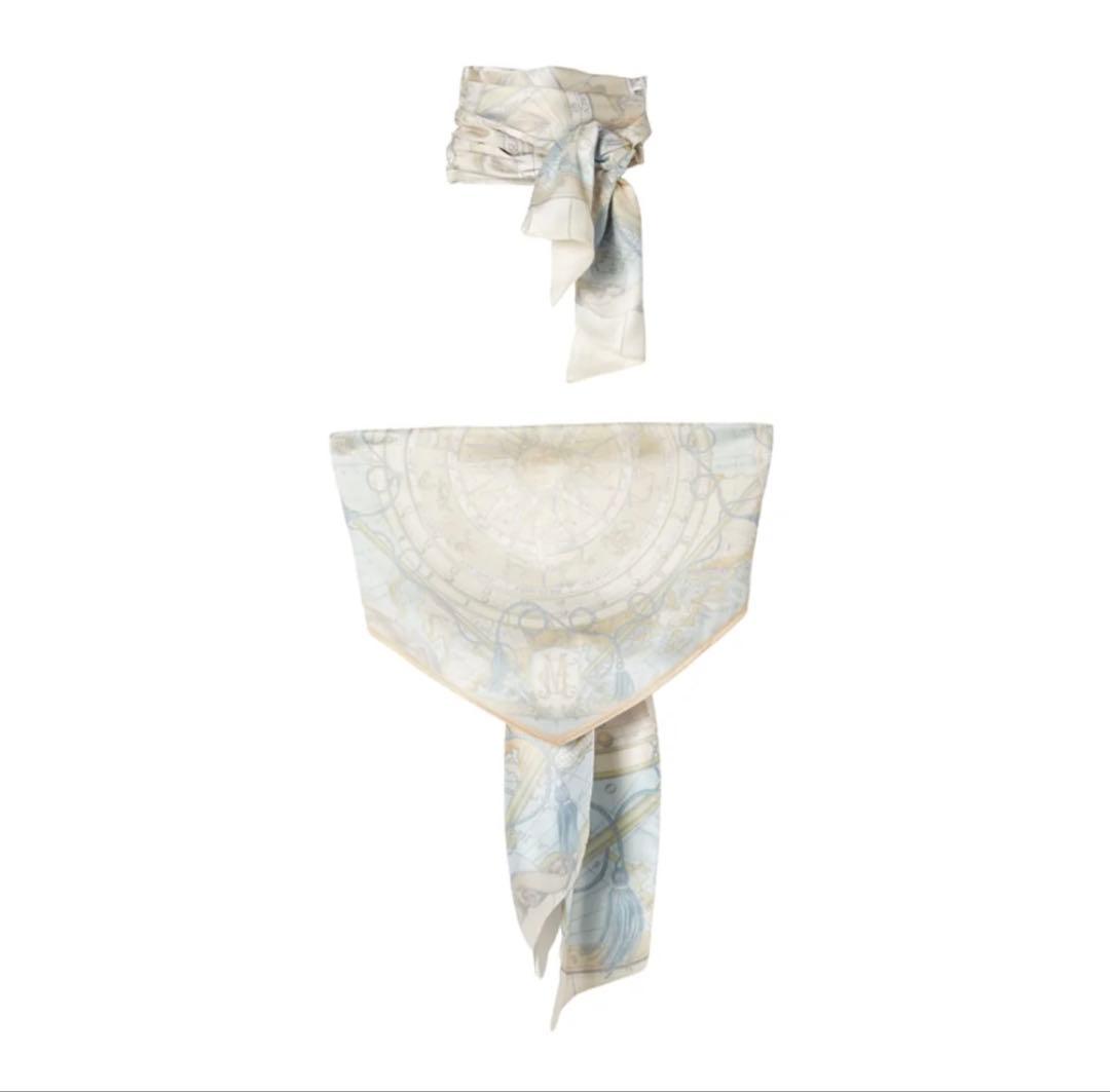 eimy istoire Voyage pattern スカーフデザイントップス エイミーイストワール EIMY ISTOIRE Voyage pattern スカーフデザイン