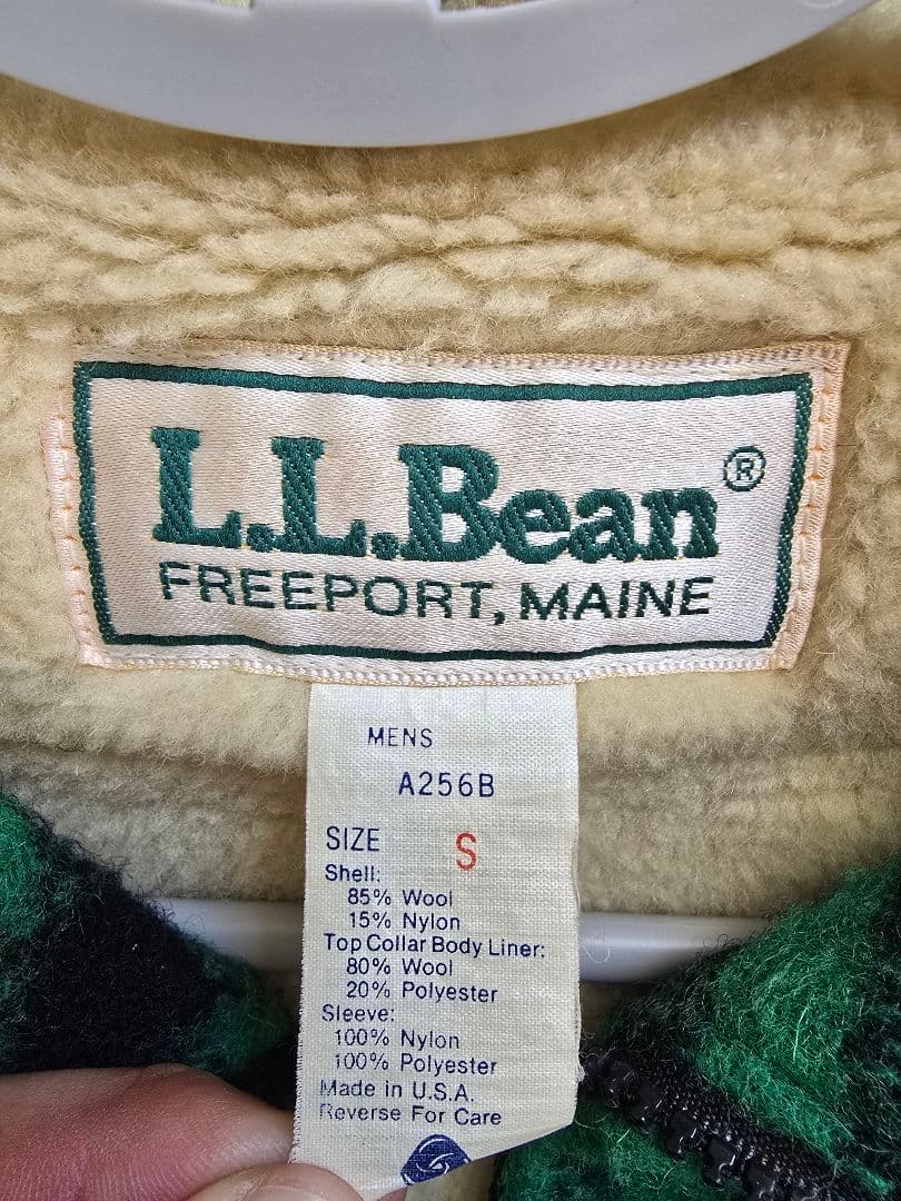 80s L.L.Bean ジャケット ウール Sサイズ USA製